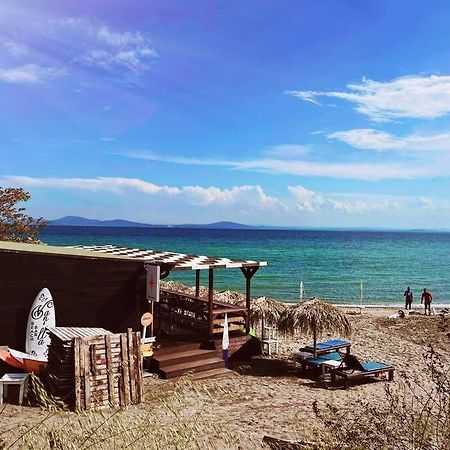 Lovely Studio Apartment On The Beach 布尔加斯 外观 照片